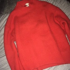 Orange/red sweater only worn once
